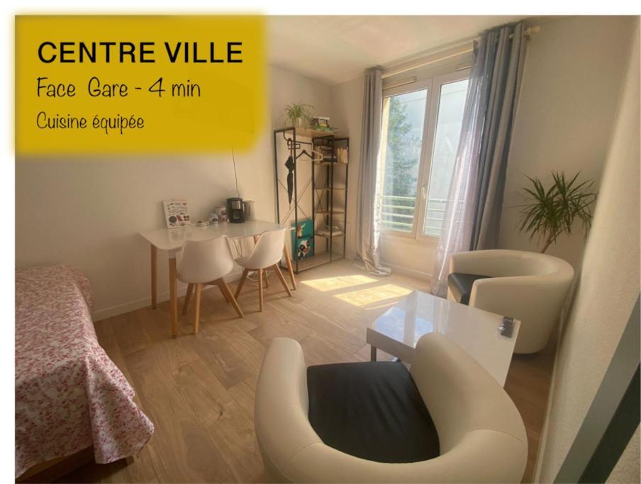 Appartement En Face De La Gare - Centre Ville Poitiers Kültér fotó